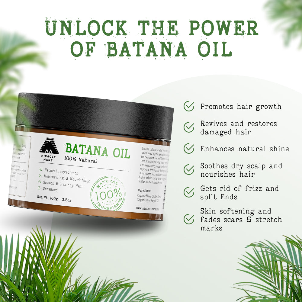 Batana Natural Hair Growth Oil